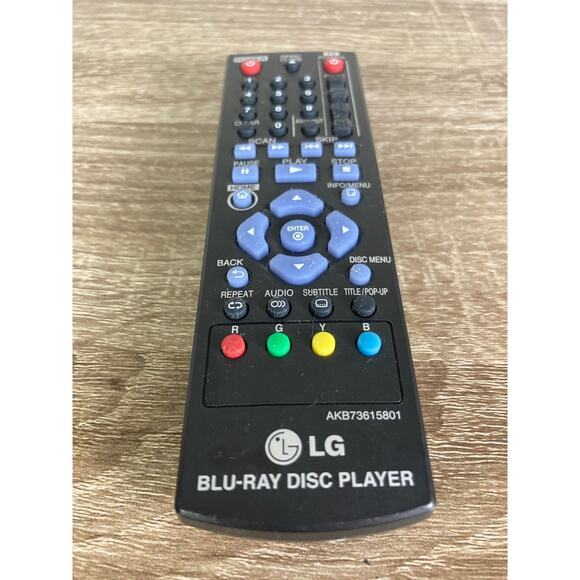 LG Remote Control for Blu-Ray Disc Player BP125 BP200 BP220 BP320 - Picture 2 of 12